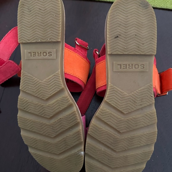 SOREL Womens Ella III Pink Slingbacks Size 9 - Picture 2 of 4